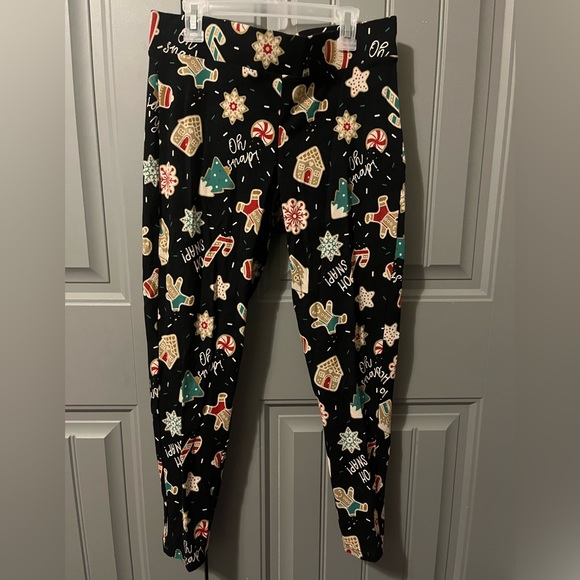 EUC Torrid Premium Christmas Leggings - Picture 3 of 3